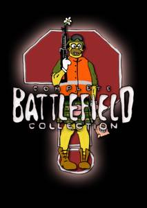 Каррикатура на оформление диска игры Battlefield